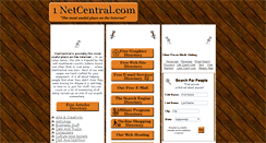 Desktop Screenshot of 1netcentral.com